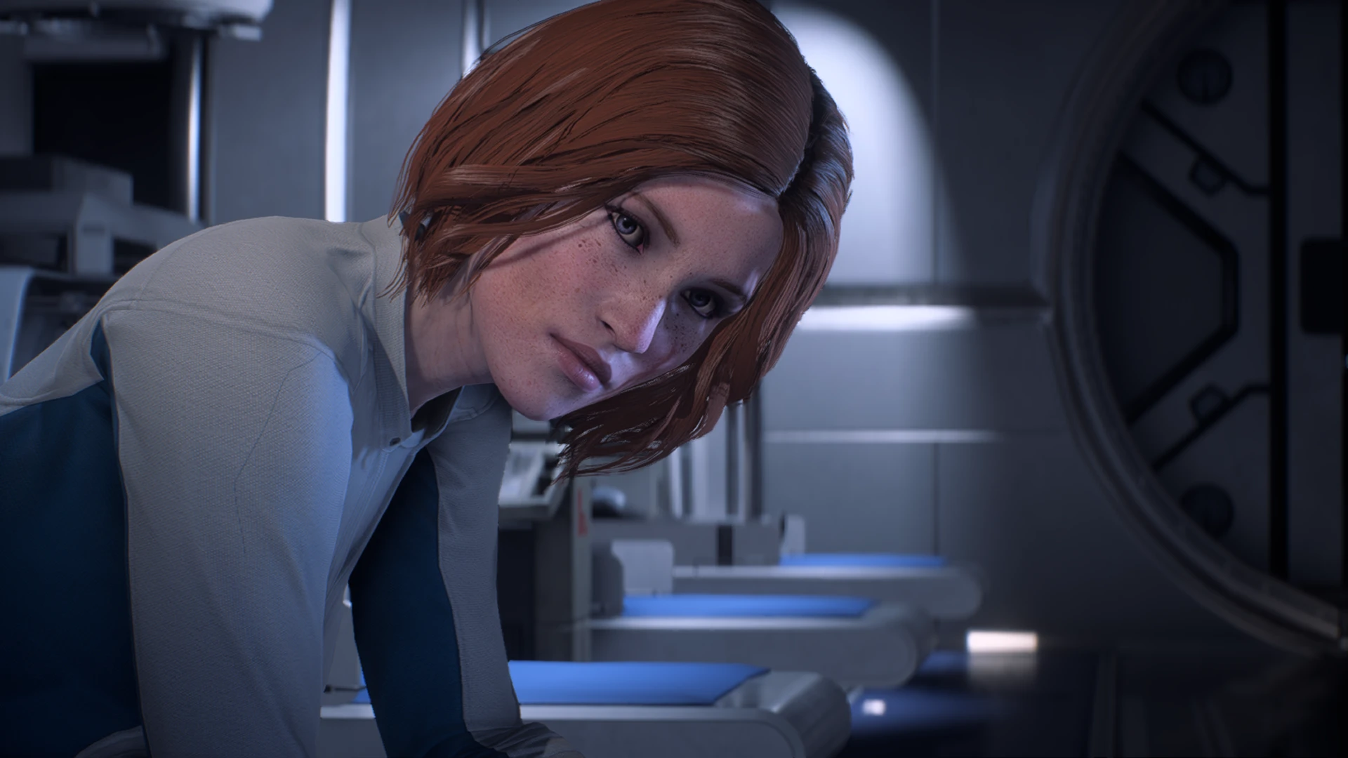 Mass Effect: Andromeda "Сара Райдер, пресет моего персонажа"