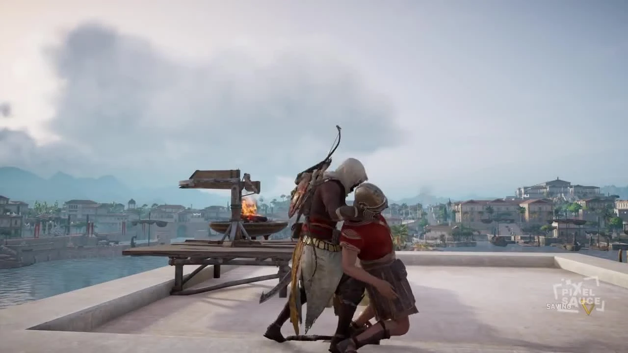 Assassin's Creed Origins в 3 минуты - ВСЕ финиши / Жестокое убийство