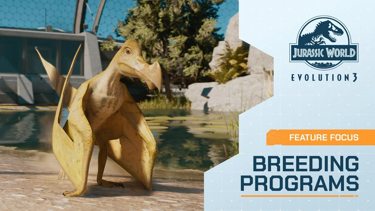 В новом трейлере Jurassic World Evolution 3 представлена функция разведения динозавров