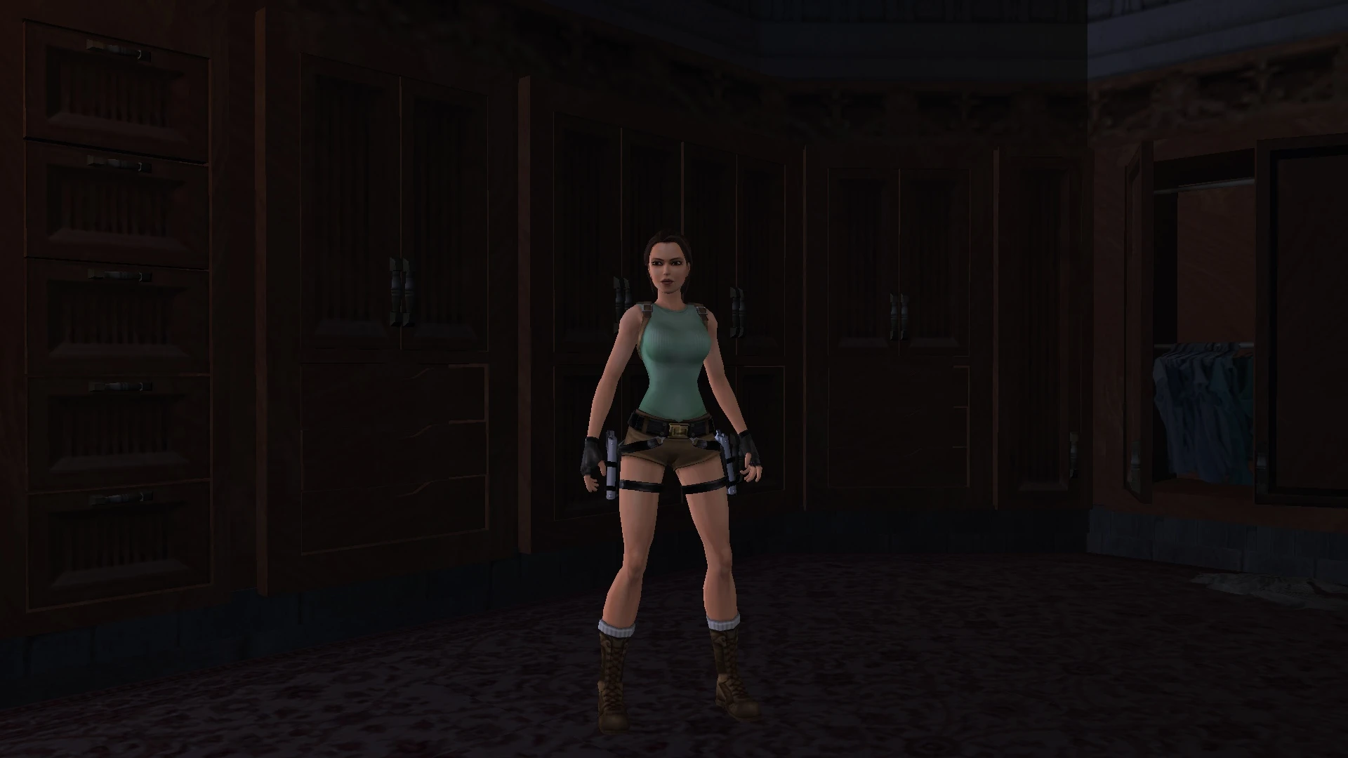Tomb Raider Anniversary "Зеленый костюм"
