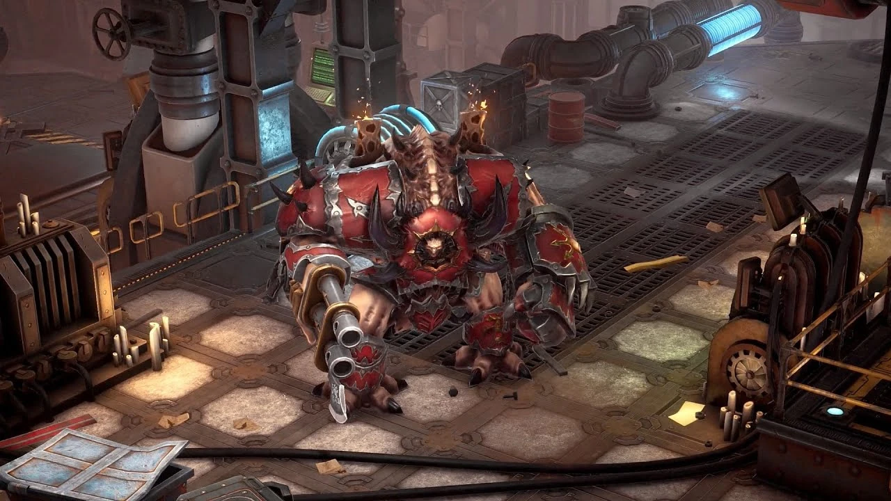 Создатели ролевой игры Warhammer 40,000: Rogue Trader показали создание Хелбрутов Хаоса