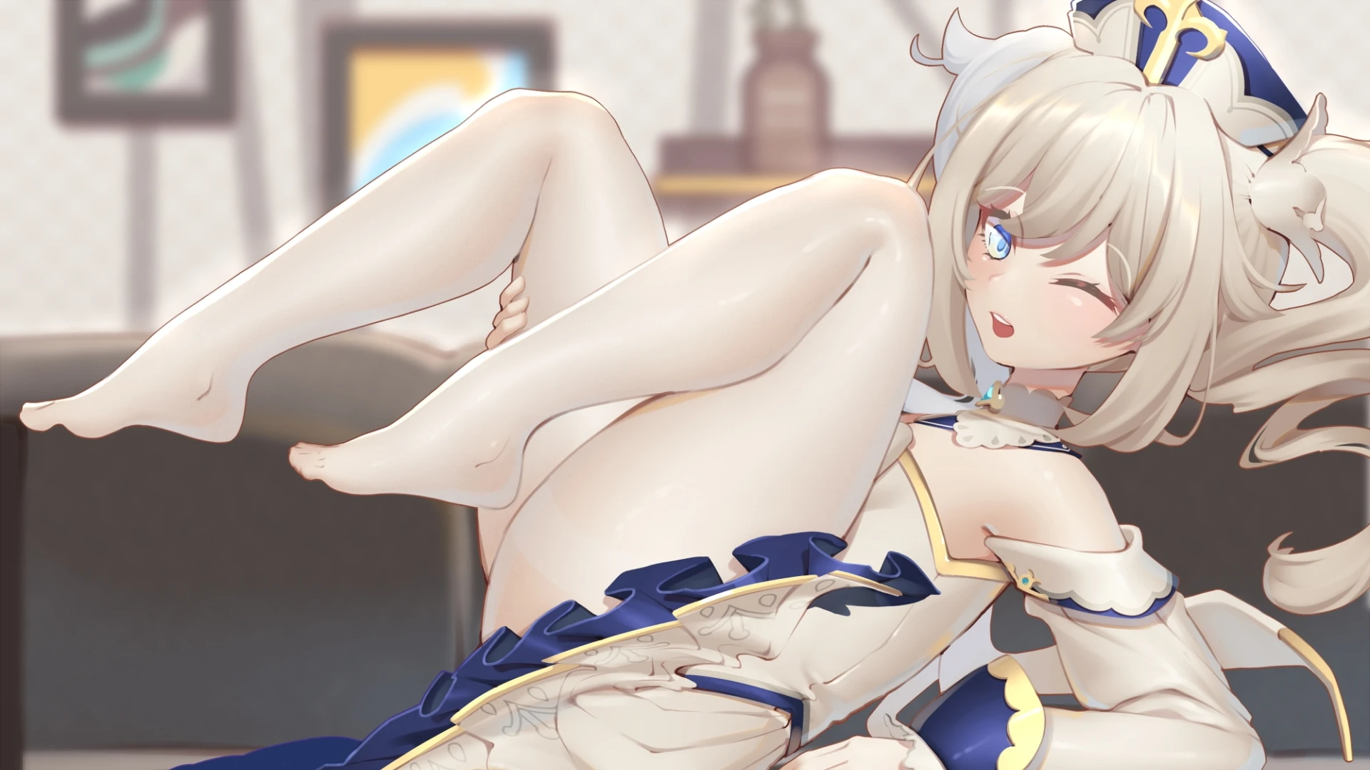 Genshin Impact "Обои Barbara 18+"