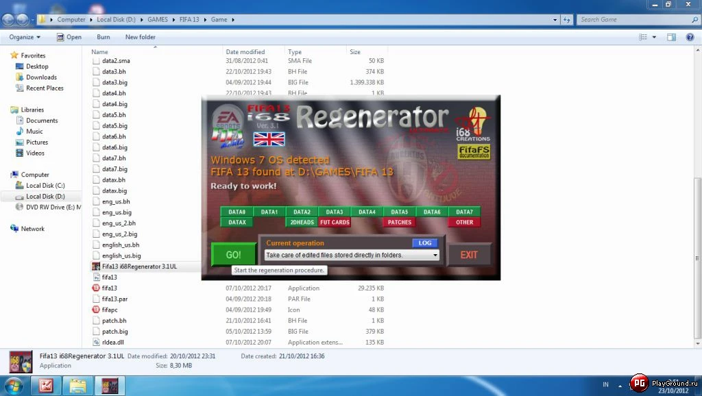 FIFA13 "i68Regenerator 3.1 Ultimate"
