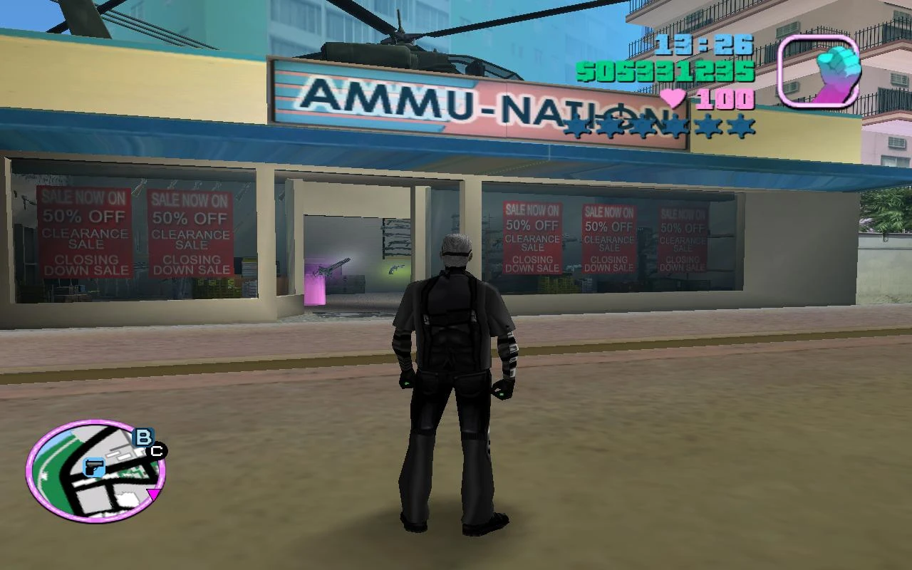 Grand Theft Auto: Vice City "Main.scm со вшитым рандомом ($RANDOM) 5.0"