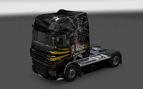 ETS 2 "Скин 9 мая для DAF XF"