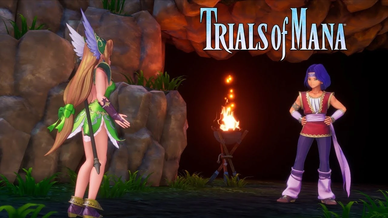 Новый трейлер Trials of Mana, демонстрирующий Соколиный Глаз и Рисс