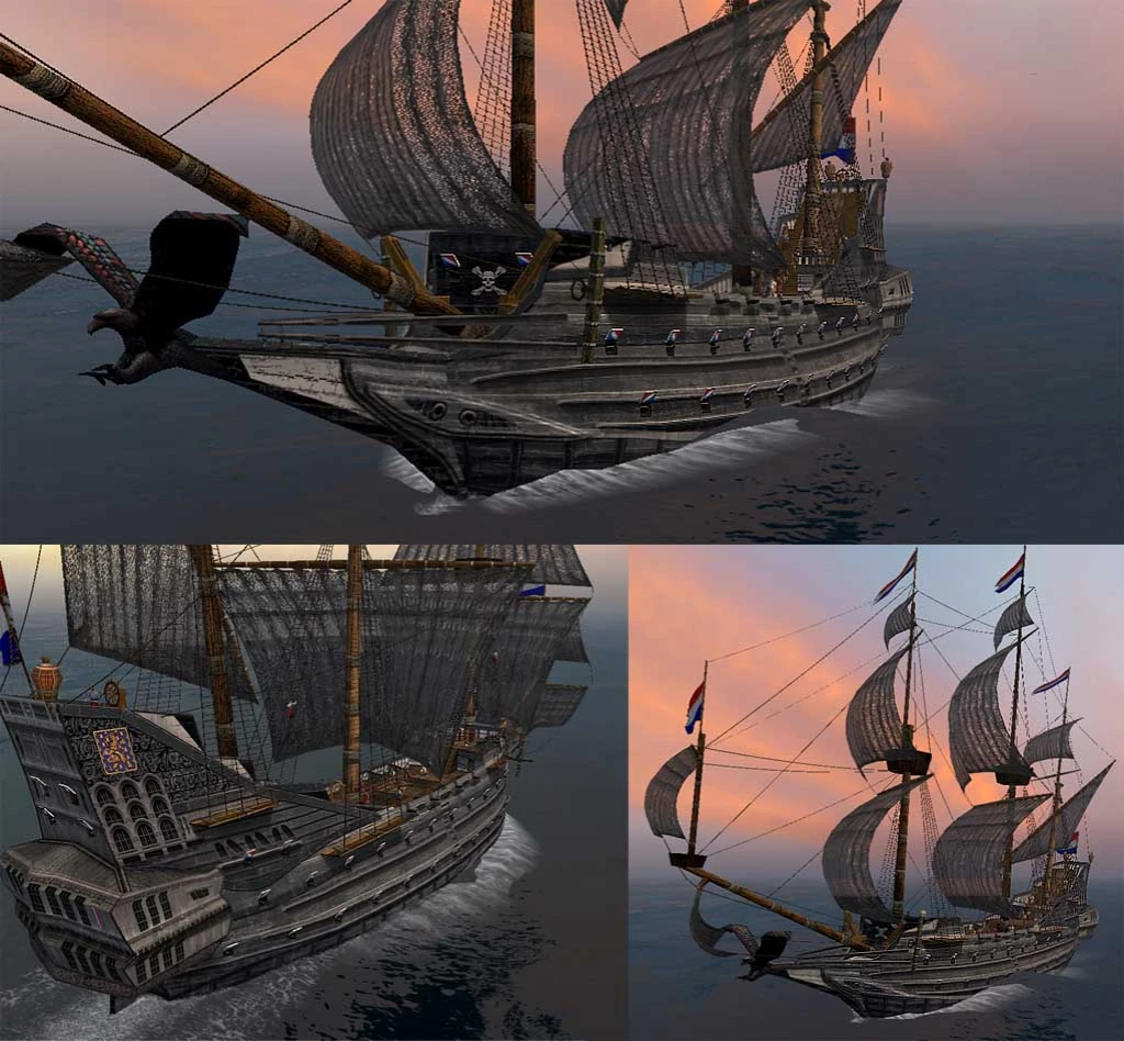 Корсары: ГПК "Новая текстурка для Линейного корабля"