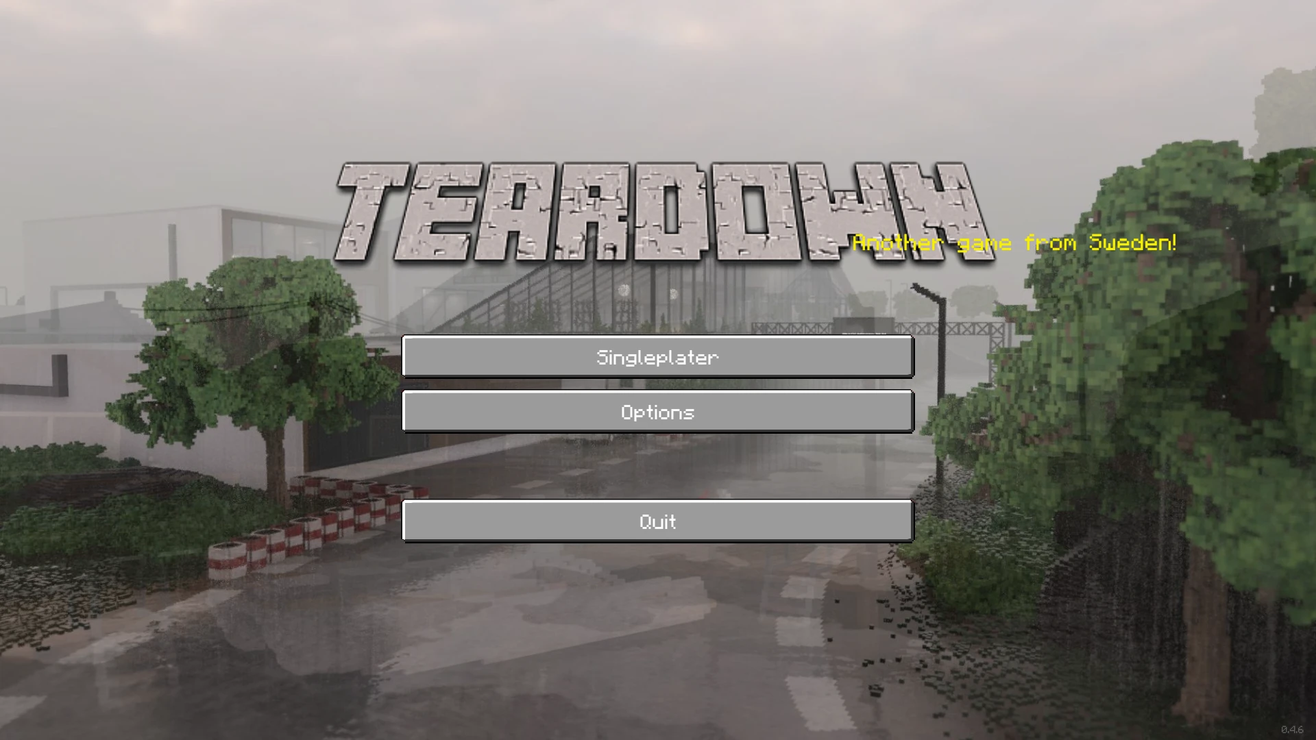 Teardown "Minecraft UI"