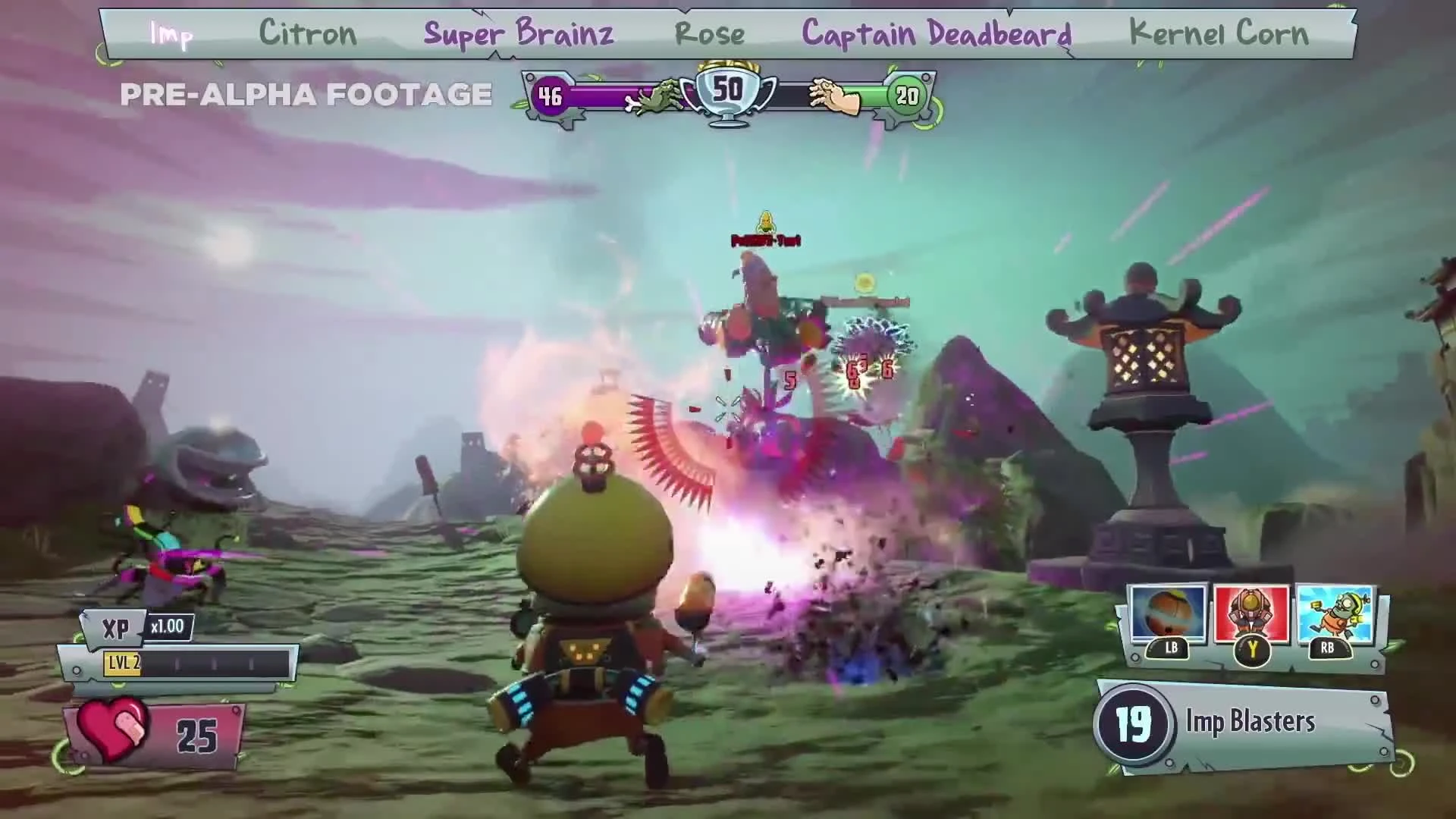 Обзор новых классов в Plants vs Zombies: Garden Warfare 2