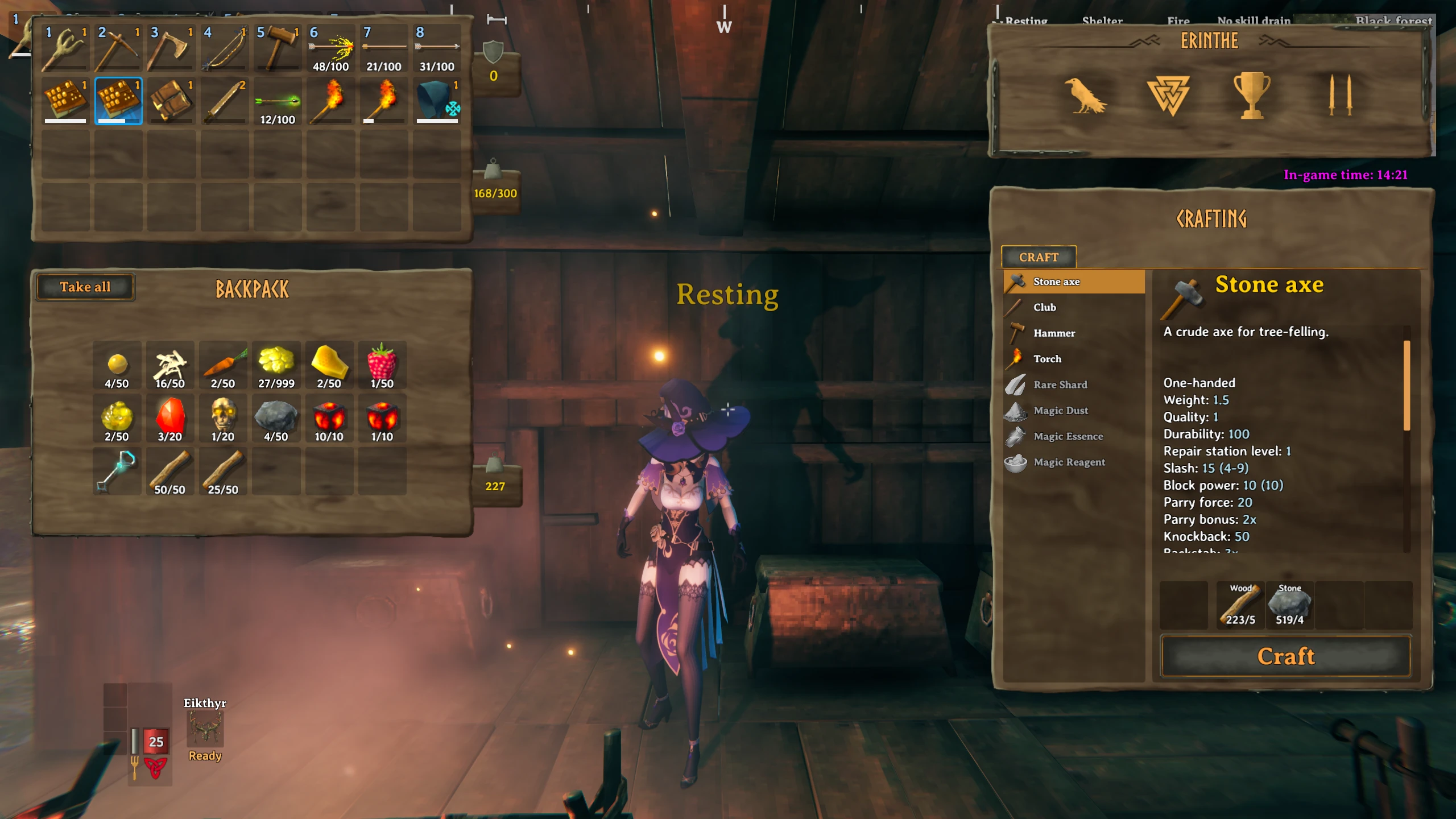 Valheim "Рюкзак"