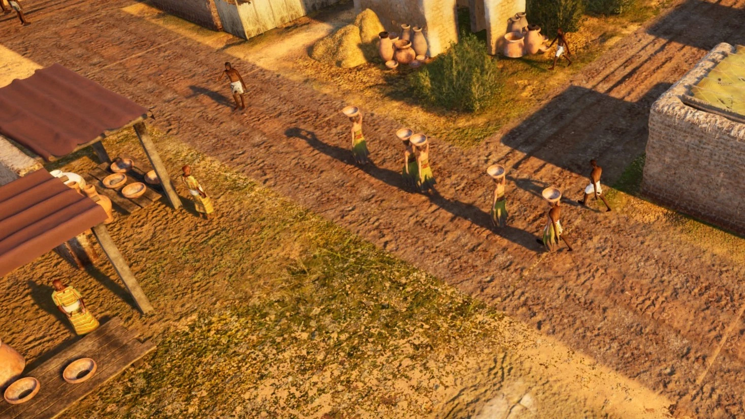 Подробности о добыче еды в Builders of Egypt