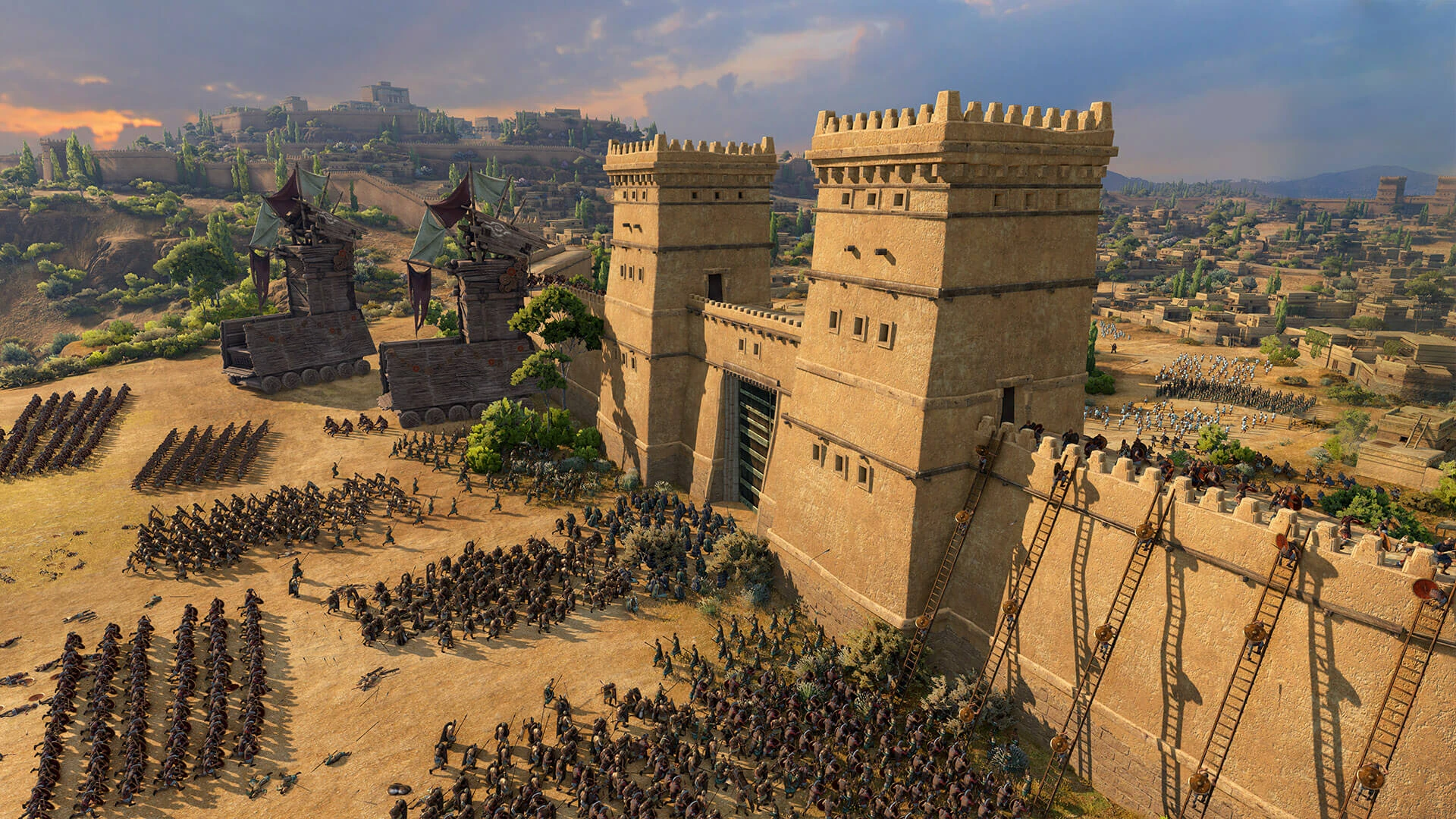 В Total War Saga: Troy хотели вернуть старую систему осад