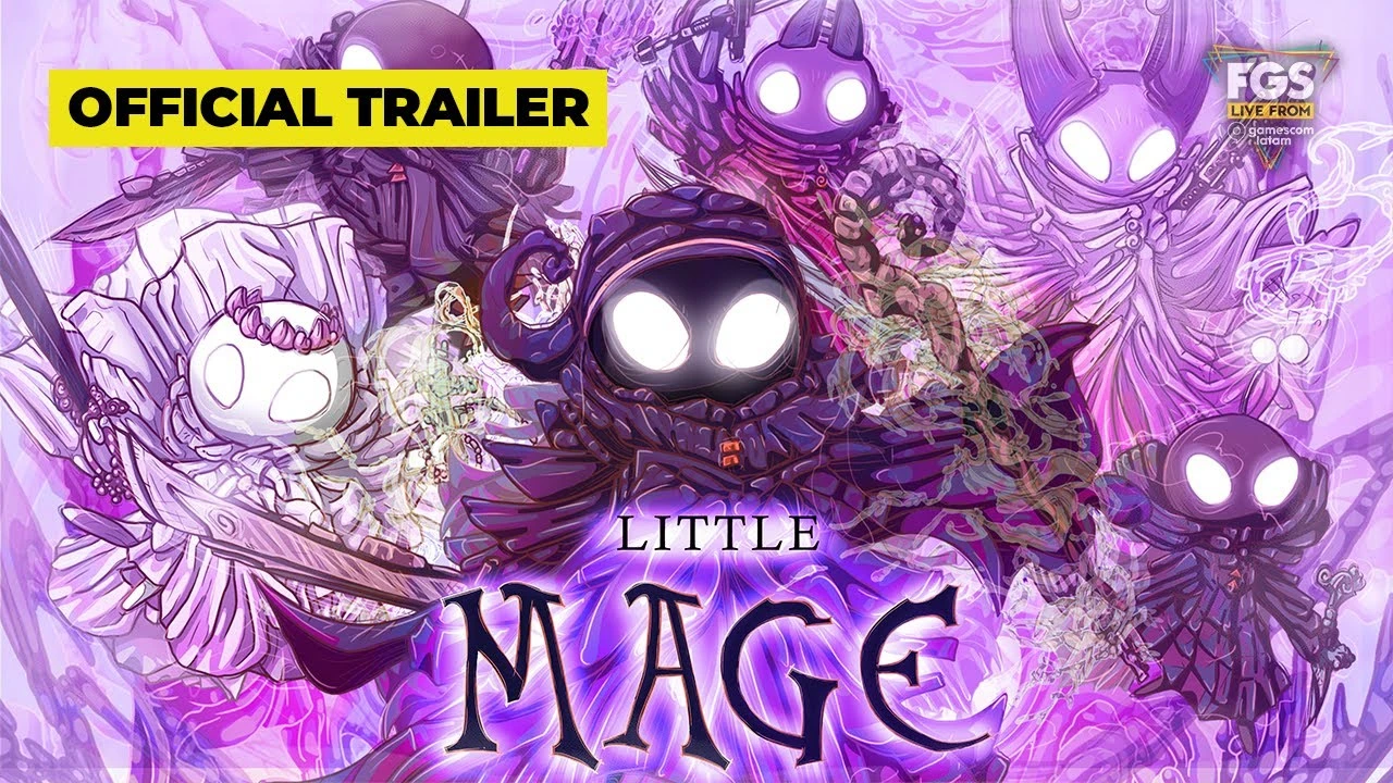 Представлен дебютный трейлер метроидвании Little Mage в духе Hollow Knight