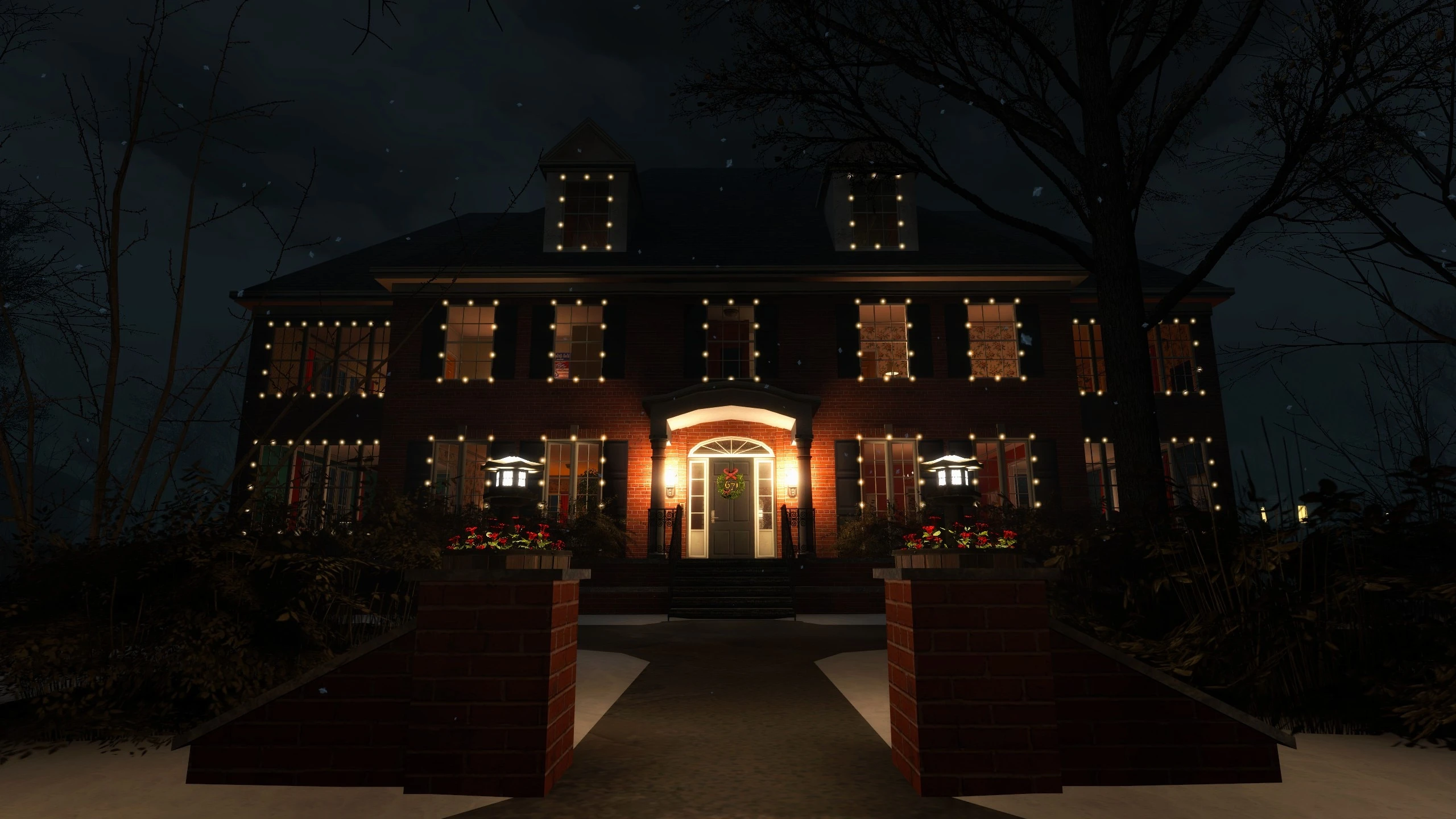 Garry's Mod "Рождественский Домик 90-х Годов"