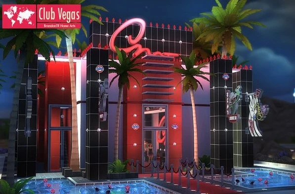 The Sims 4 "Club Vegas от BrandonTR"