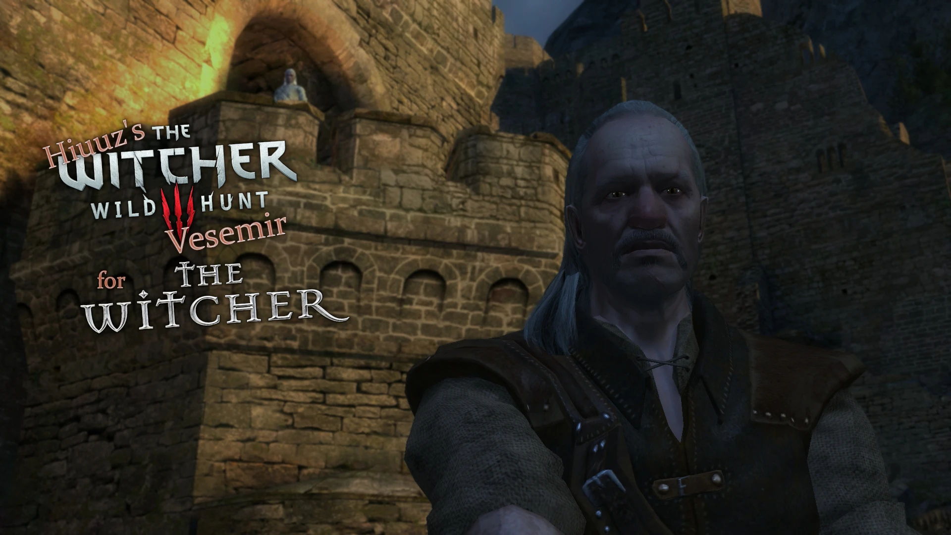 The Witcher "Лицо Весемира из Ведьмак 3"