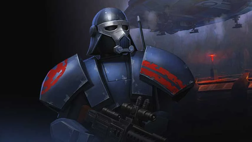 Геймплейный ролик игры Star Wars: Uprising в стиле Diablo для мобильных платформ