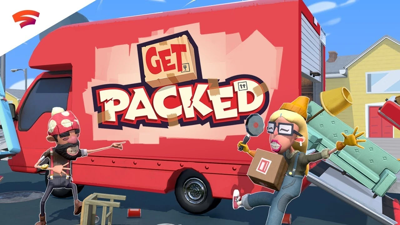 Аркада Get Packed для Google Stadia - переезд с погромом на четверых