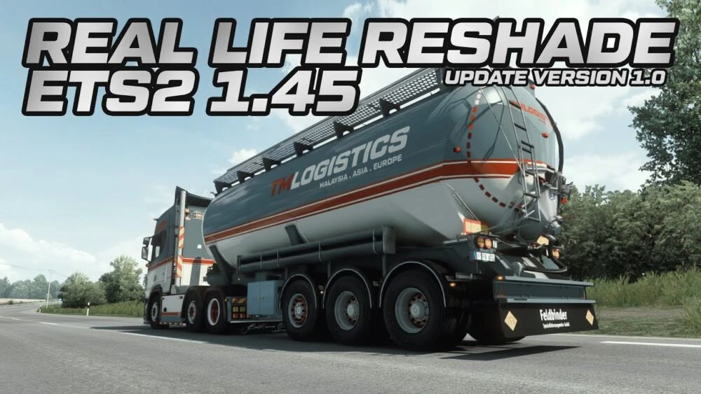 Euro Truck Simulator 2 "Предустановка ReShade TM Real Life Reshade Pack" [v1.0]