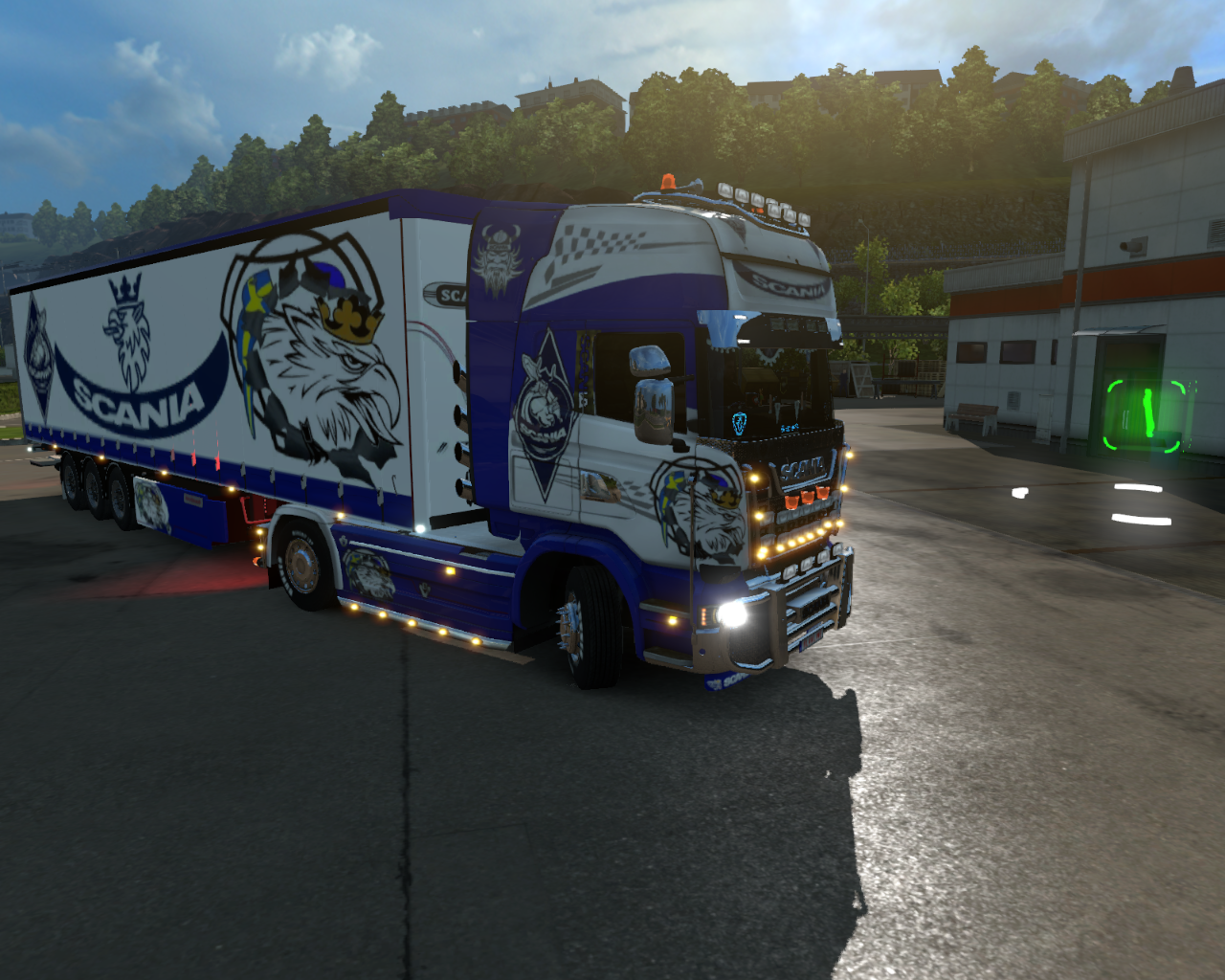 Euro Truck Simulator 2 "Trailer Scania Vabis"