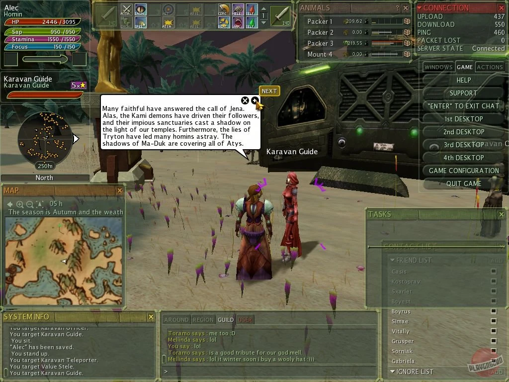 The Saga of Ryzom. MMORPG по-французски