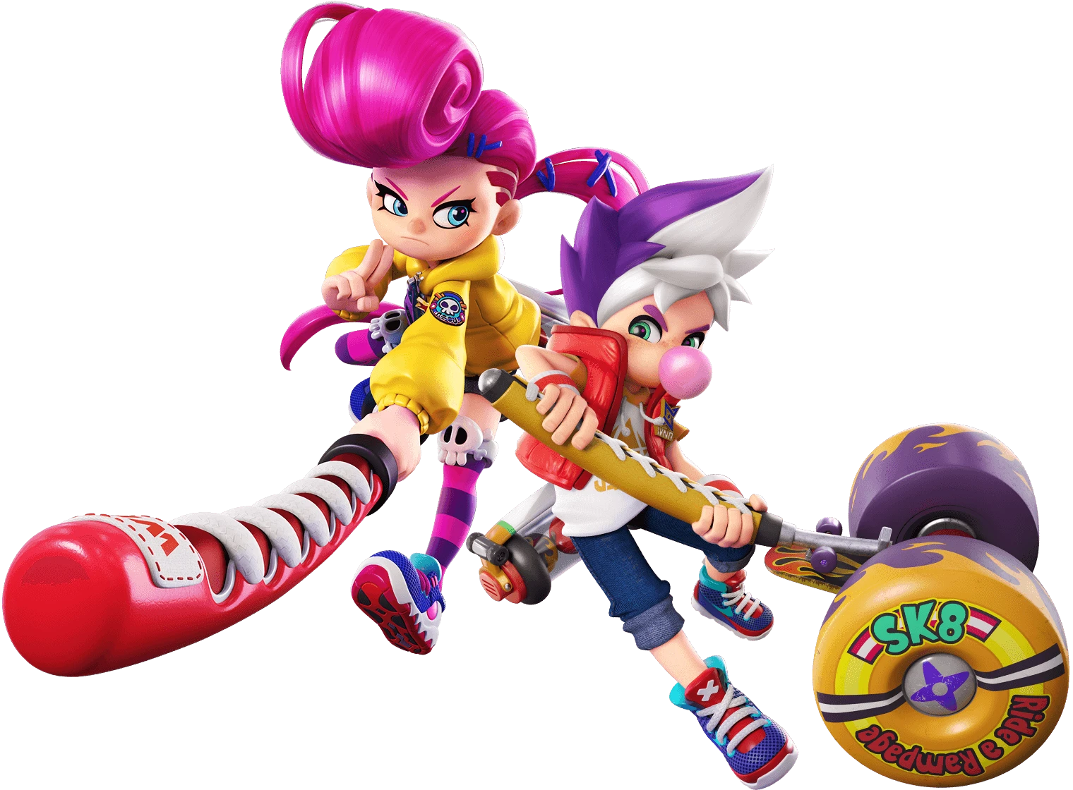 Babymetal помогает выйти Ninjala на Switch