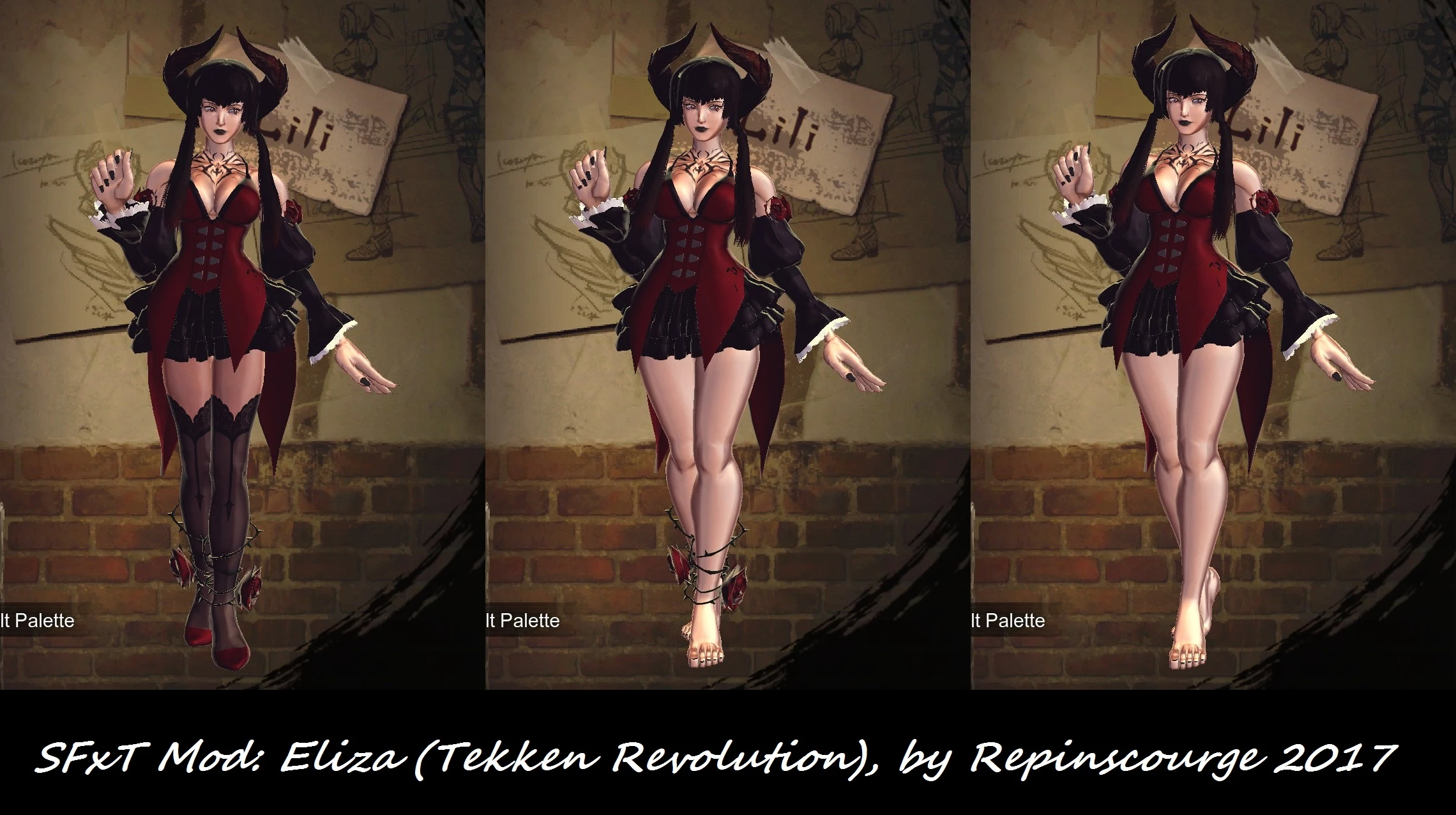 Street Fighter X Tekken "SFxT Mod: Eliza (Tekken Revolution)"