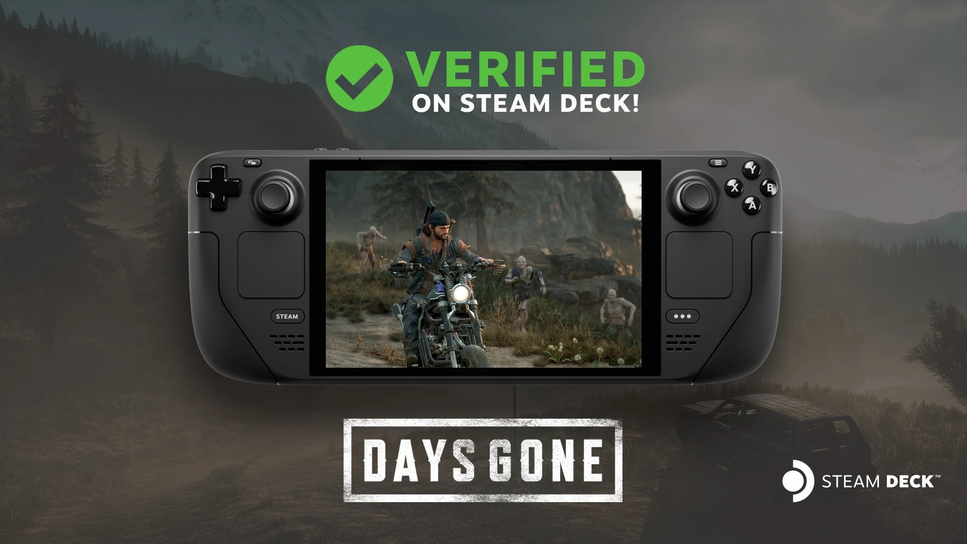 Разработчики Days Gone похвастались отличной оптимизацией игры для Steam Deck
