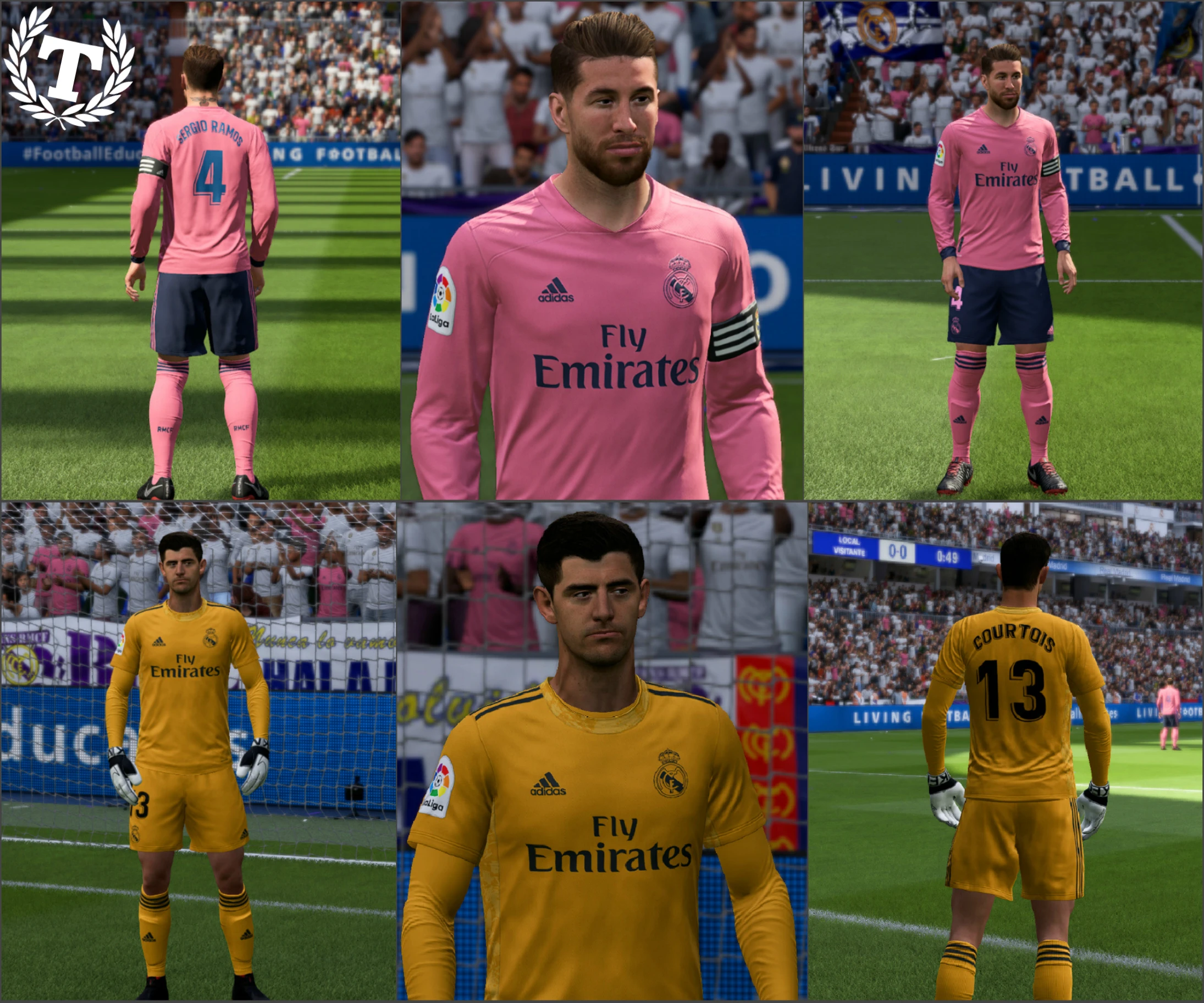 FIFA 20 "Real Madrid Away and GK Kit 20/21"