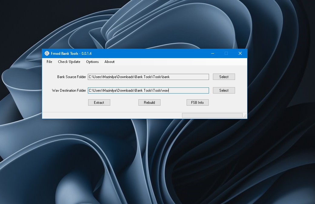 Blasphemous "Извлечение и запаковка звуковых файлов"
