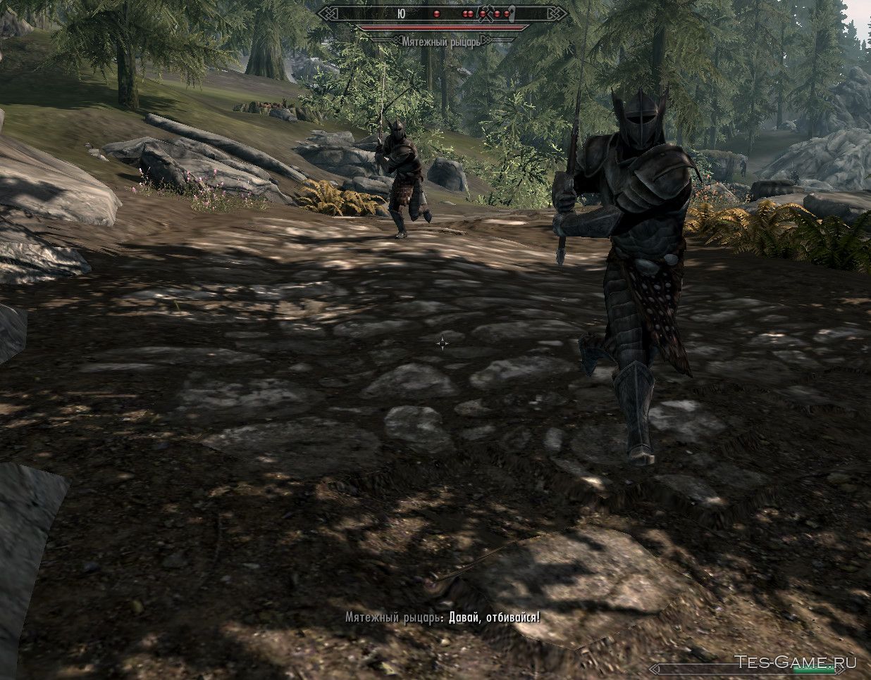 The Elder Scrolls 5: Skyrim "Нападение мятежных рыцарей на Ривервуд"