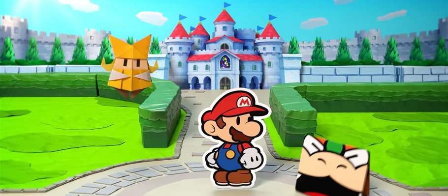 Западный рекламный ролик Paper Mario: The Origami King