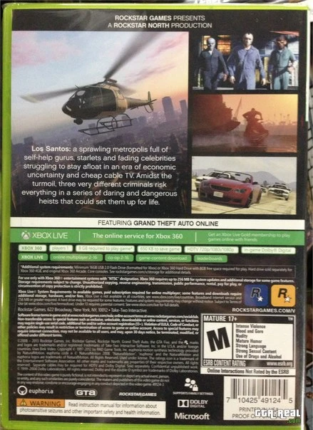 Новости о GTA 5 (Скриншоты и реклама)