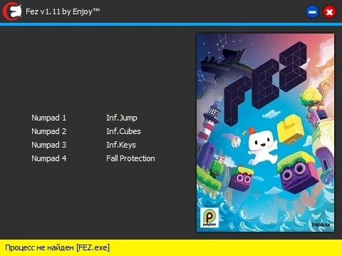 Fez: Трейнер/Trainer (+4) [v1.11] [PC | RePack от R.G. Механики] {Enjoy}