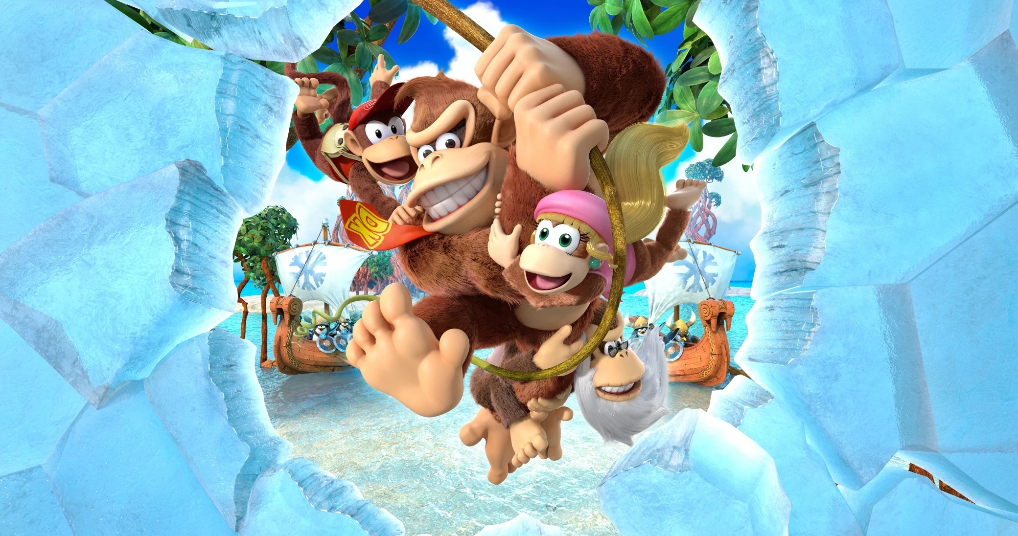 Платформер Donkey Kong Country: Tropical Freeze получил текстовый русификатор
