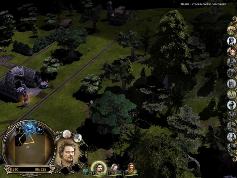 Lord of the Rings: BFME II The Rise of the Witch-king "Карта - Forest Bash"