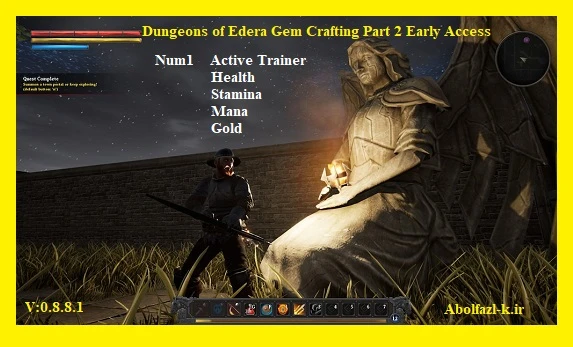 Dungeons of Edera: Gem Crafting Part 2: Трейнер/Trainer (+5) [0.8.8.1] {Abolfazl.k}