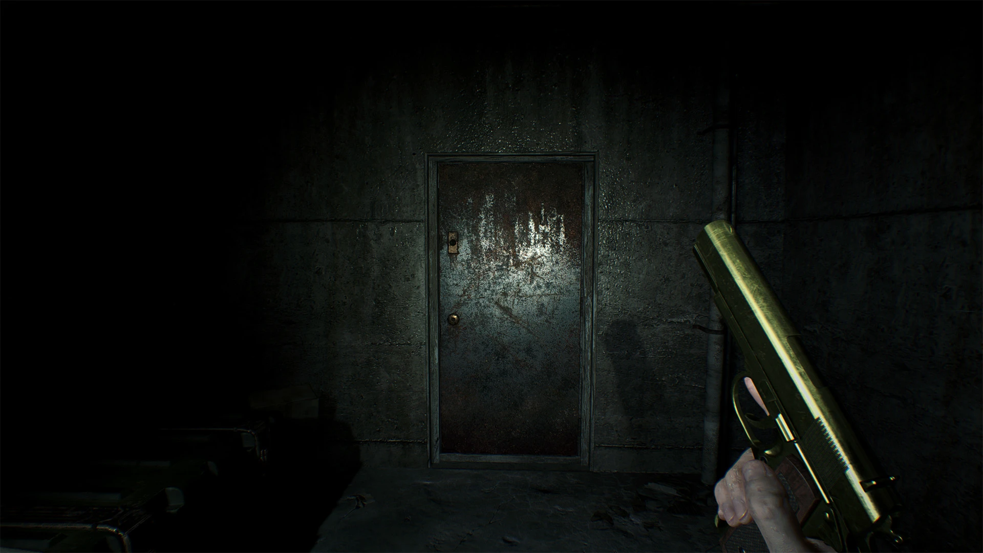 Resident Evil 7 "Золотая модель M1911"