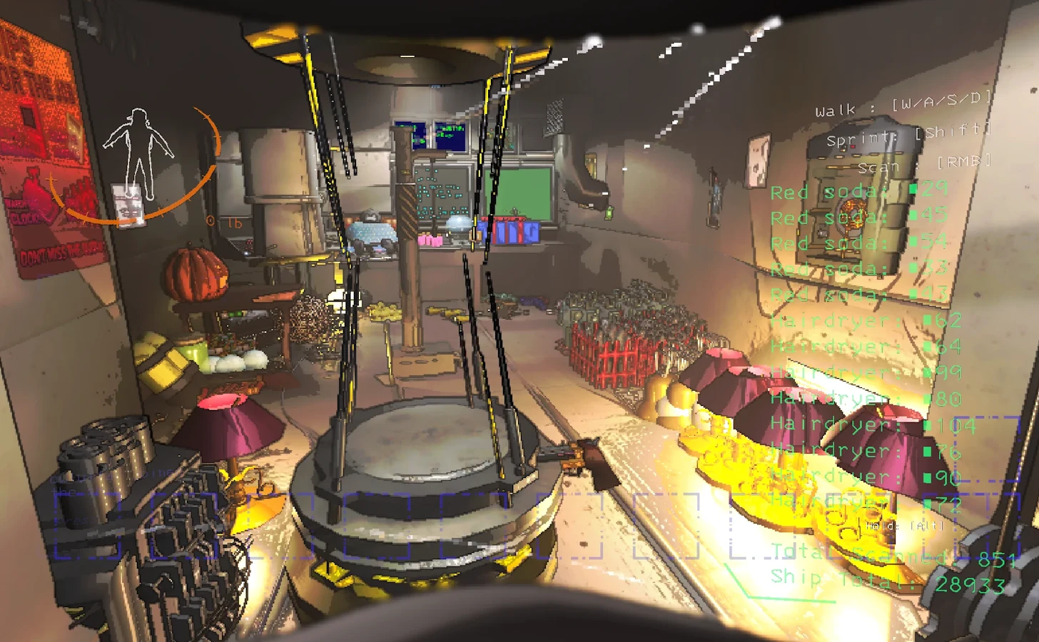 Lethal Company "Увеличенный лимит сохраняемых предметов на корабле"