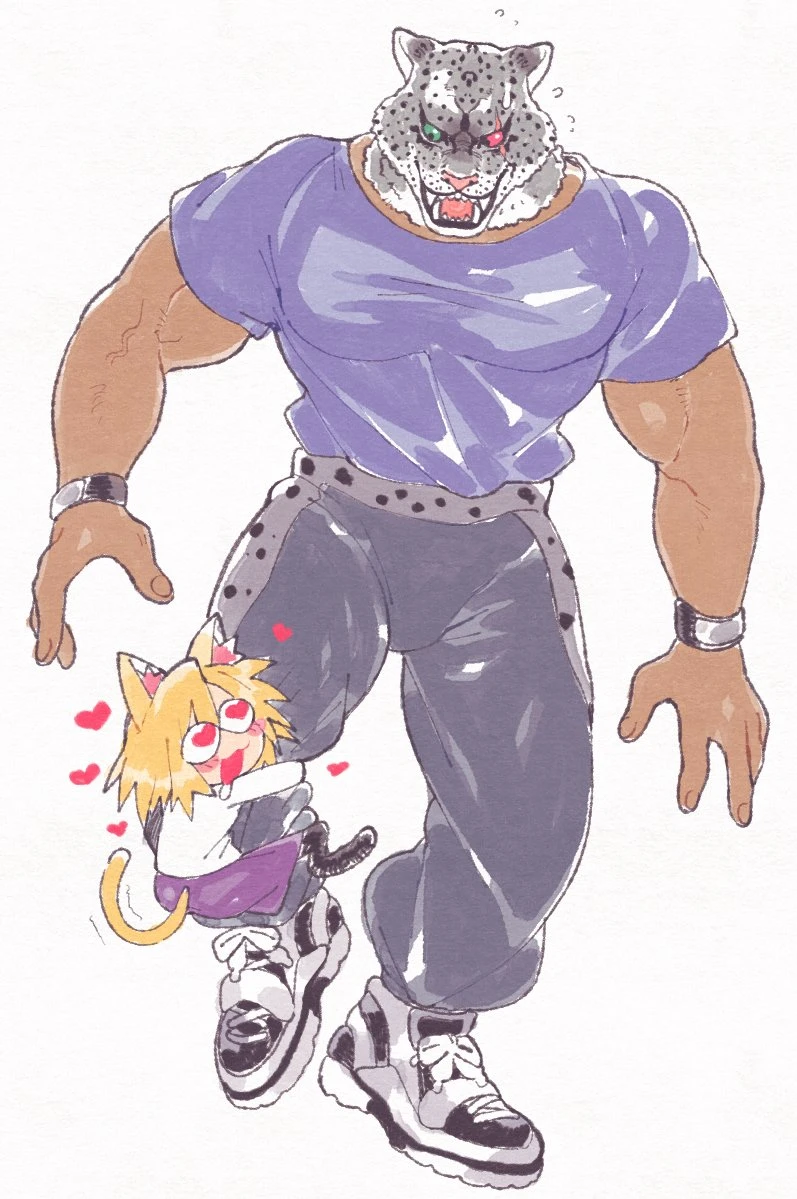 Неко Арк нашла себе друга из Теккена