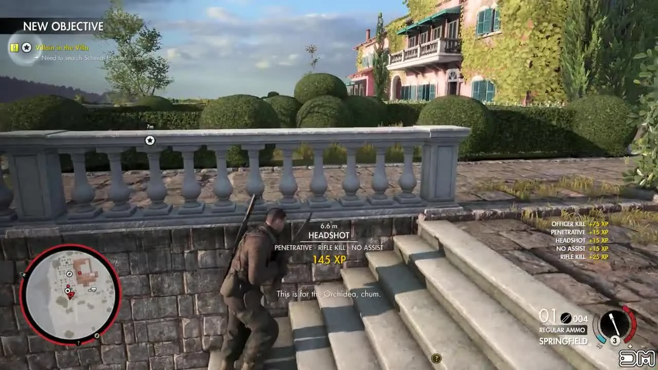 Sniper Elite 4. Самые жестокие смерти