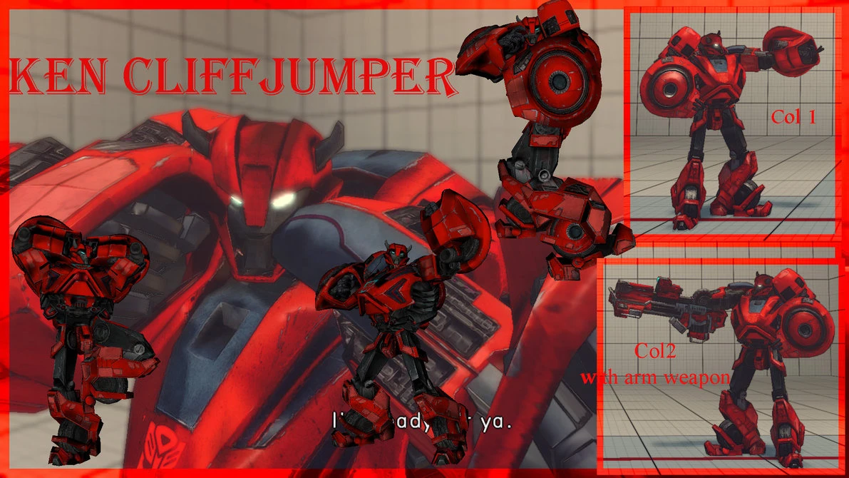 Ultra Street Fighter 4 "Скин:Cliffjumper (Transformers)"