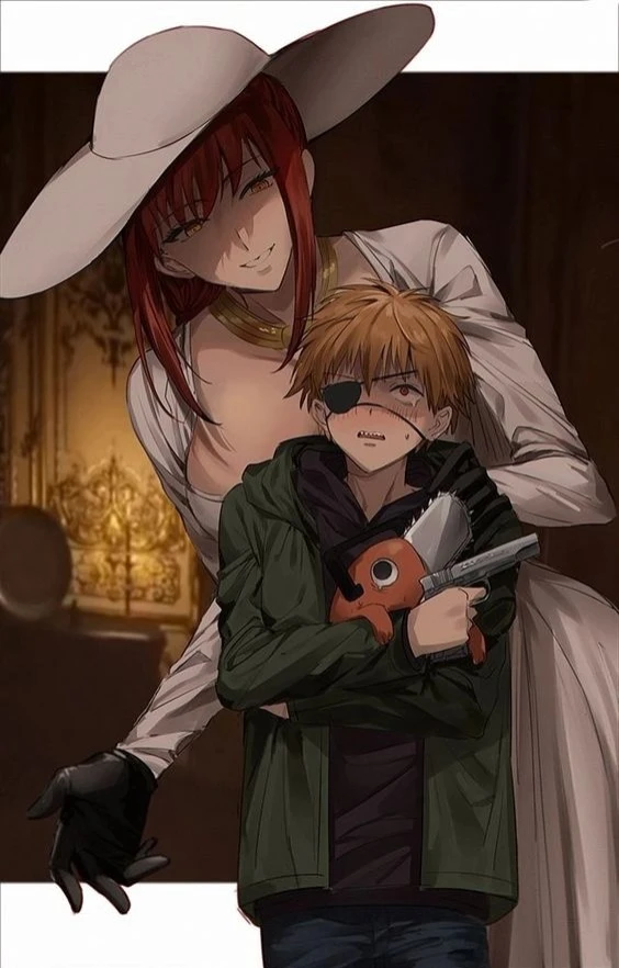 Макима Димитреску и Дендзи Уинтерс