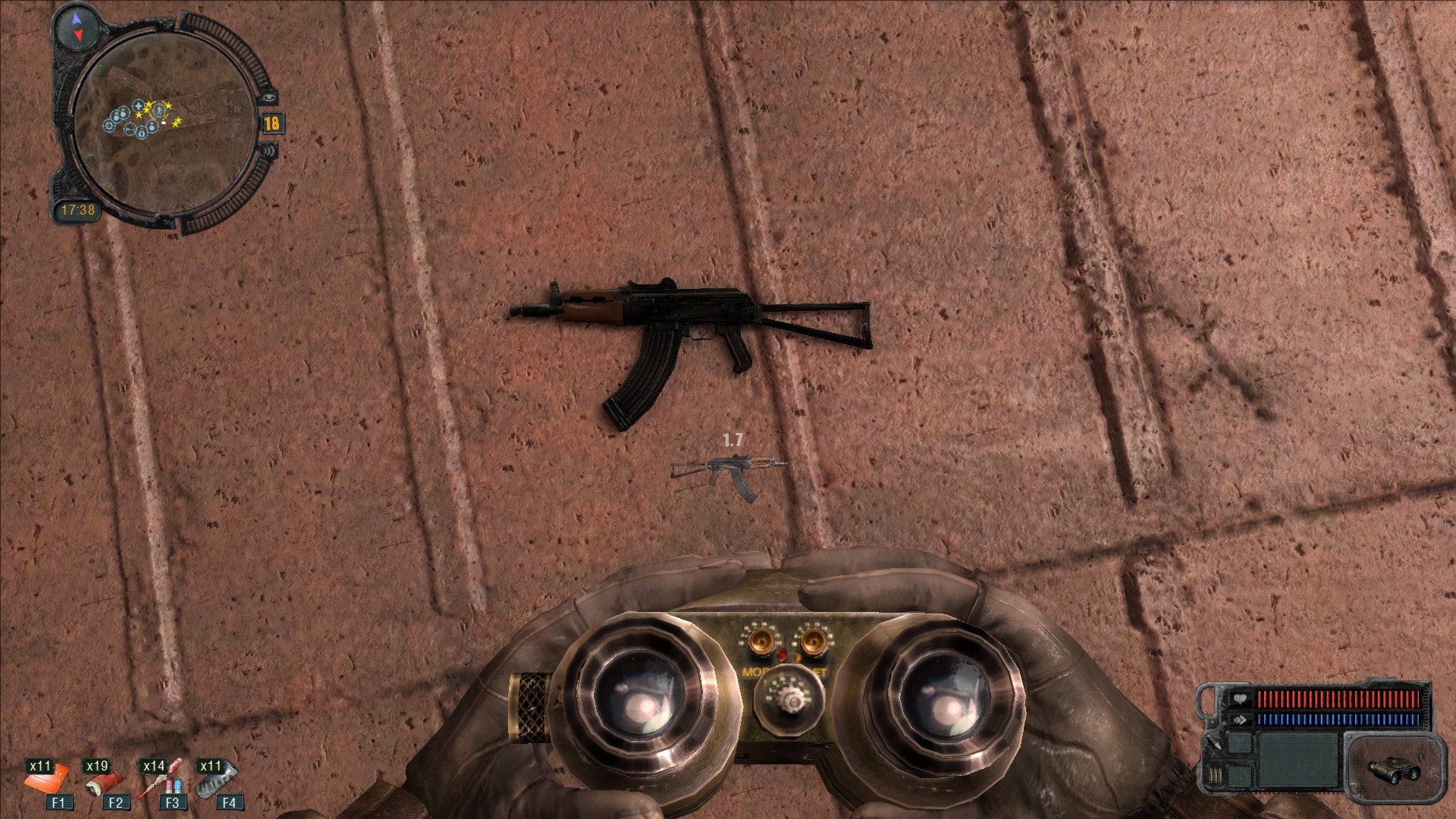 S.T.A.L.K.E.R.: Зов Припяти "Новый АКС-74у"