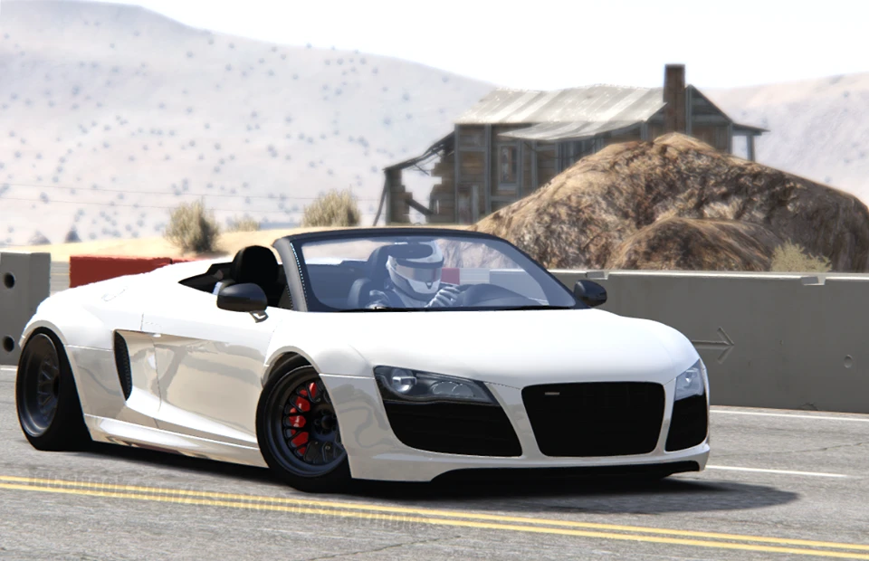 Assetto Corsa "Audi R8 Spyder Wide Body for AC 1.13"