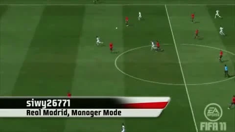 FIFA 11 "Лучшие голы за неделю. Раунд 18"