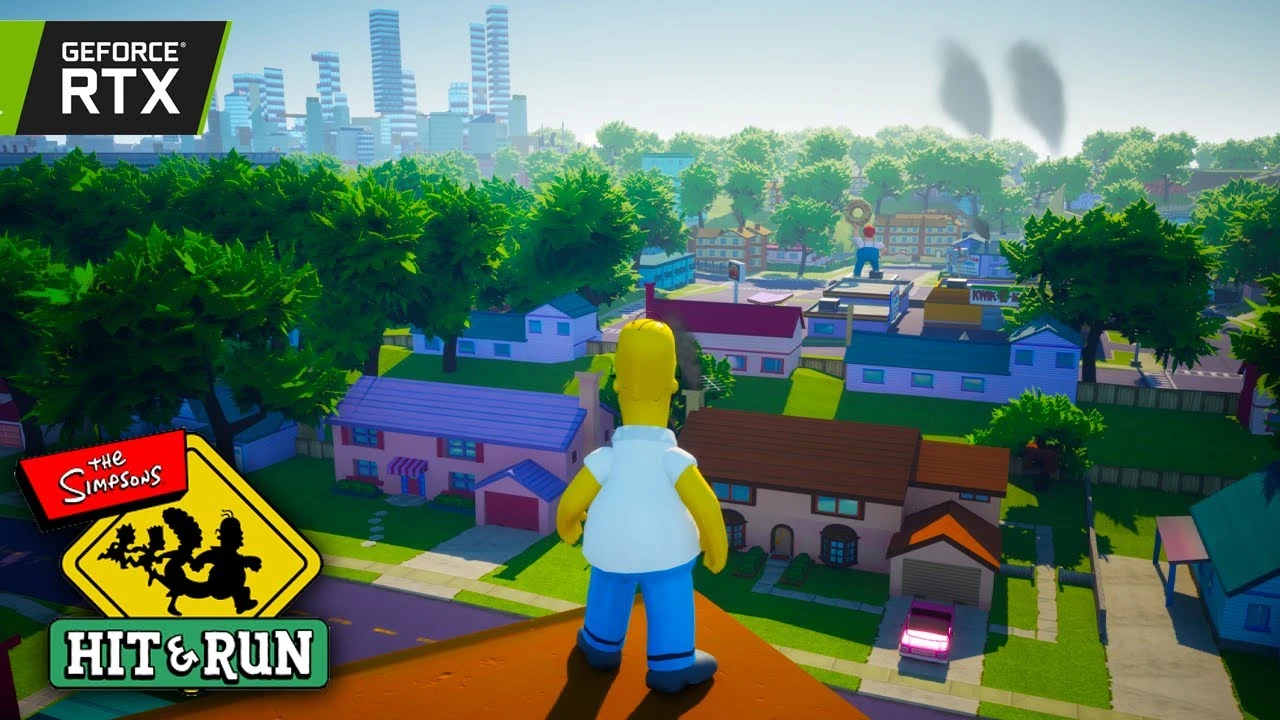 Фанат создает ремейк The Simpsons: Hit and Run с открытым миром и новой графикой