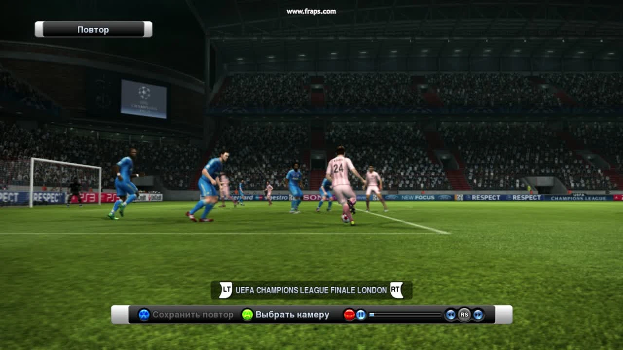 Pro Evolution Soccer 2012 - Гол пяткой