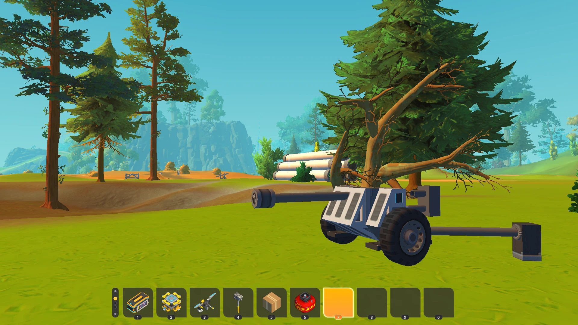 Scrap Mechanic "Противотанковая пушка Pak-36" [V 0.2]