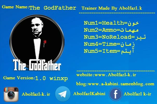 The Godfather: Трейнер/Trainer (+5) [1.0] {Abolfazl.k}